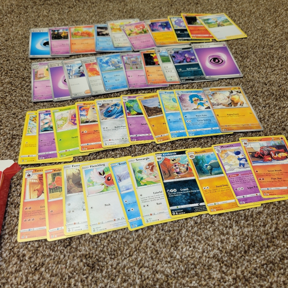 Pokemon Trading 60 card bulk Set 19 - Picture 4 of 9
